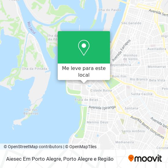 Aiesec Em Porto Alegre mapa