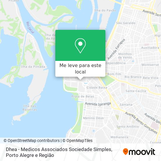 Dhea - Medicos Associados Sociedade Simples mapa