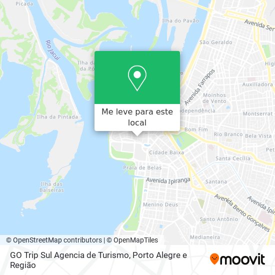 GO Trip Sul Agencia de Turismo mapa