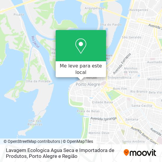 Lavagem Ecologica Agua Seca e Importadora de Produtos mapa