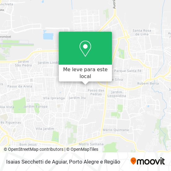 Isaias Secchetti de Aguiar mapa