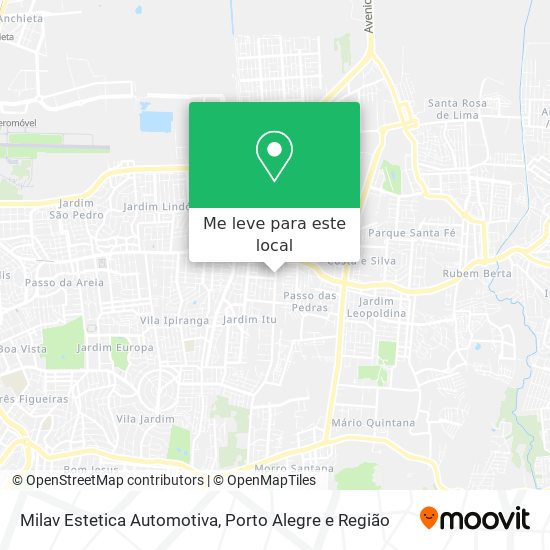 Milav Estetica Automotiva mapa