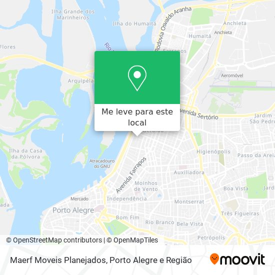 Maerf Moveis Planejados mapa