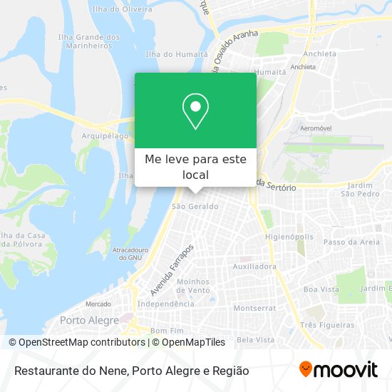 Restaurante do Nene mapa
