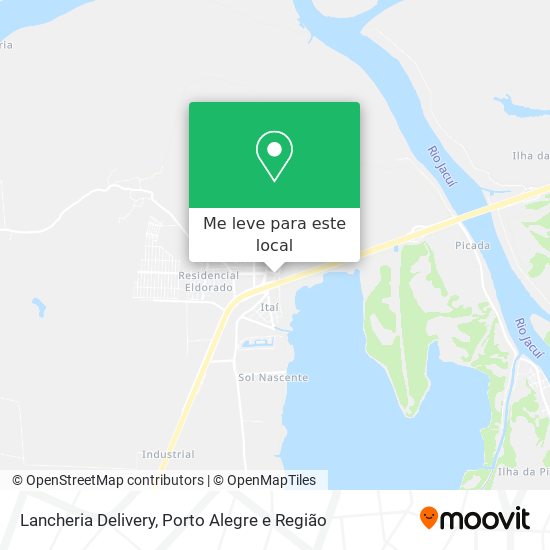 Lancheria Delivery mapa