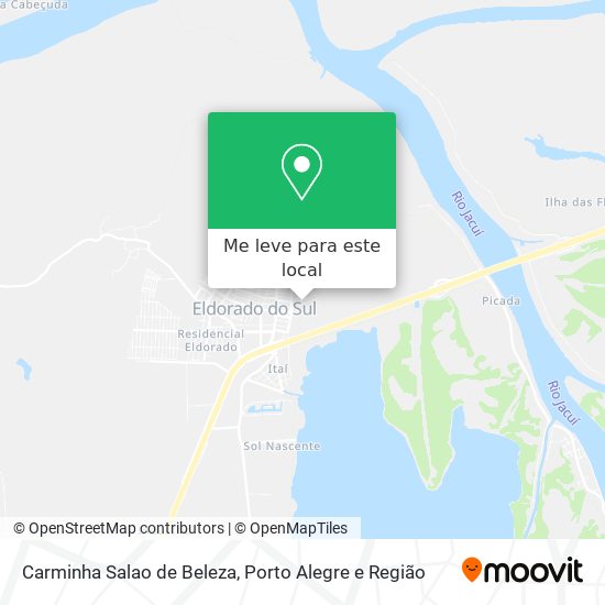 Carminha Salao de Beleza mapa