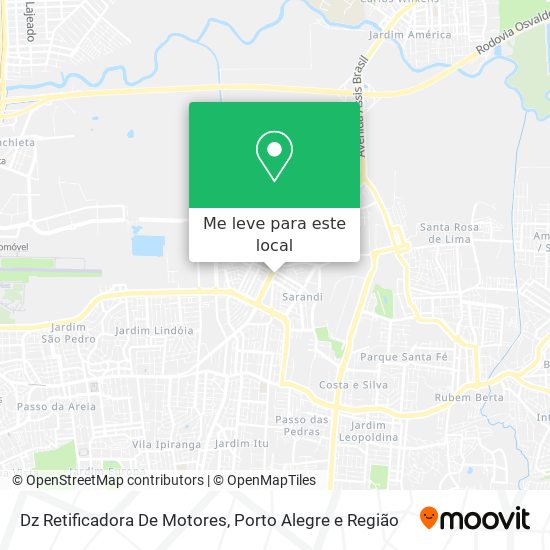Dz Retificadora De Motores mapa