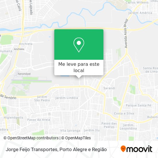 Jorge Feijo Transportes mapa