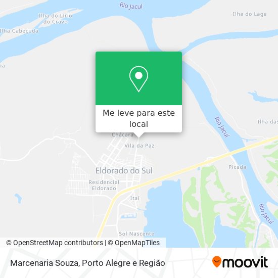 Marcenaria Souza mapa