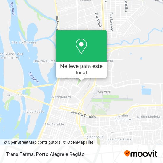 Trans Farma mapa