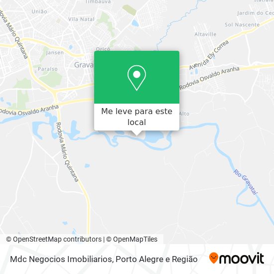 Mdc Negocios Imobiliarios mapa