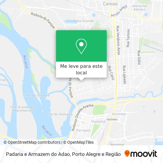 Padaria e Armazem do Adao mapa