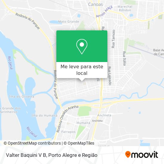 Valter Baquini V B mapa
