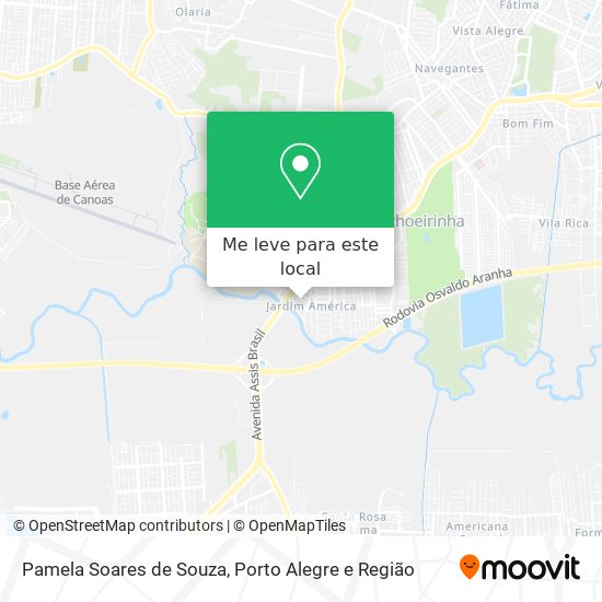 Pamela Soares de Souza mapa