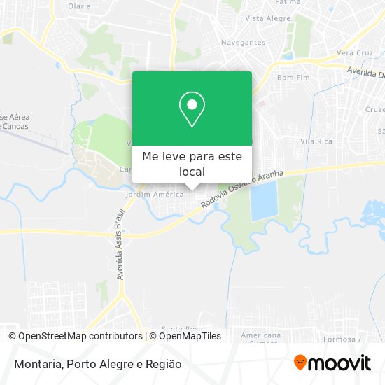 Montaria mapa