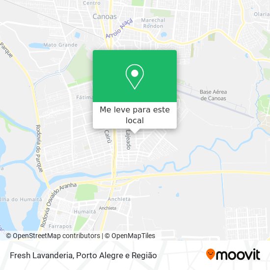 Fresh Lavanderia mapa