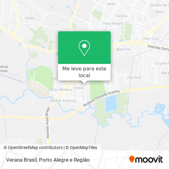 Verana Brasil mapa