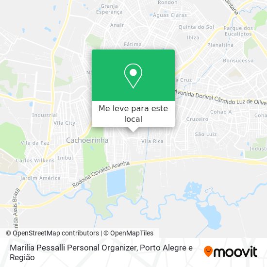 Marilia Pessalli Personal Organizer mapa