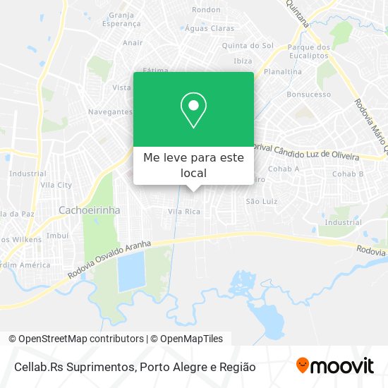 Cellab.Rs Suprimentos mapa