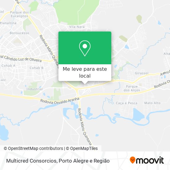 Multicred Consorcios mapa