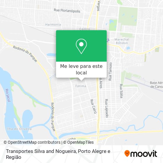 Transportes Silva and Nogueira mapa