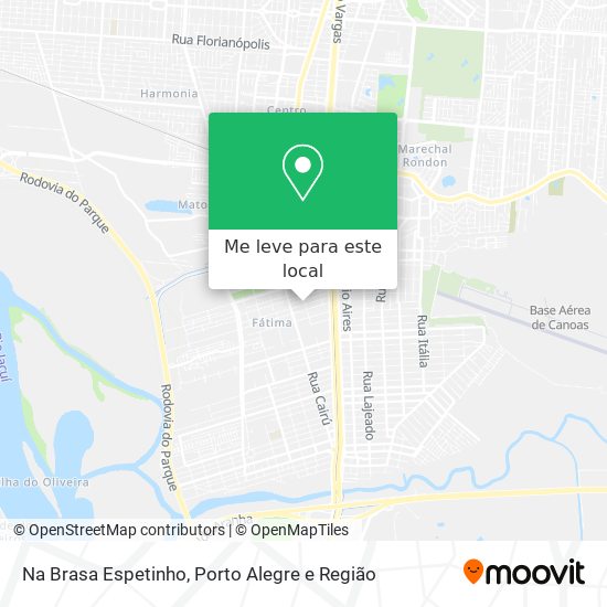 Na Brasa Espetinho mapa