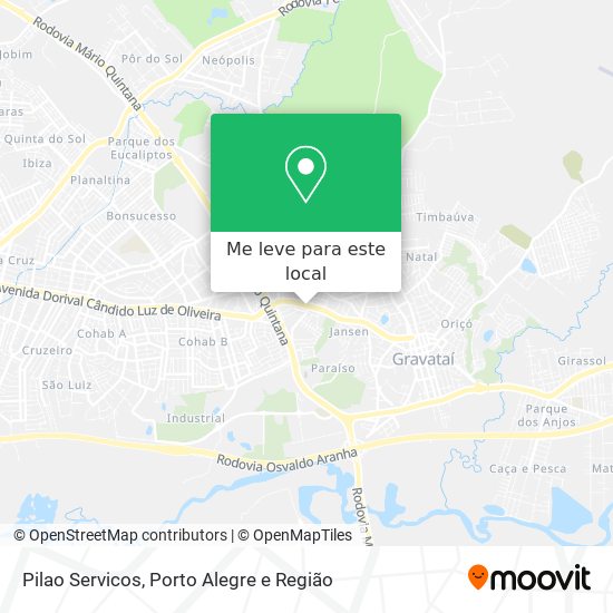 Pilao Servicos mapa