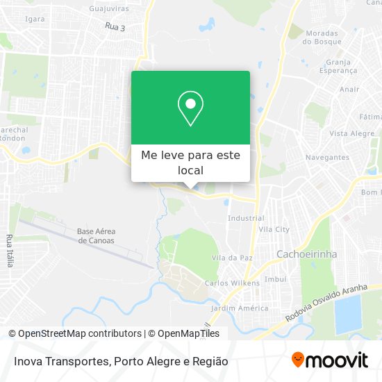Inova Transportes mapa