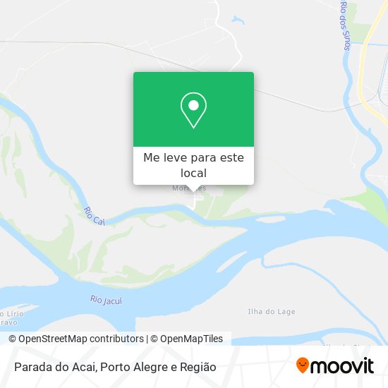 Parada do Acai mapa