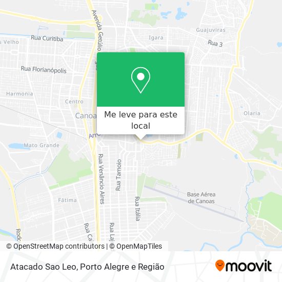 Atacado Sao Leo mapa