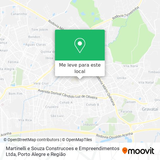 Martinelli e Souza Construcoes e Empreendimentos Ltda mapa