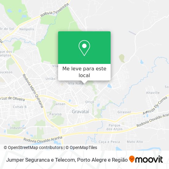 Jumper Seguranca e Telecom mapa