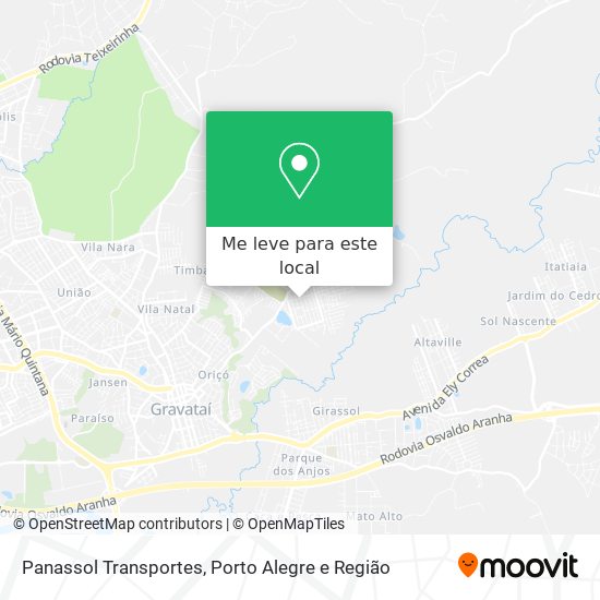 Panassol Transportes mapa