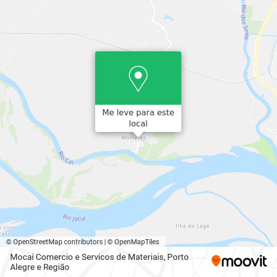 Mocai Comercio e Servicos de Materiais mapa