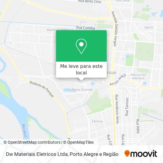 Dw Materiais Eletricos Ltda mapa