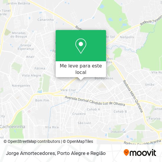 Jorge Amortecedores mapa