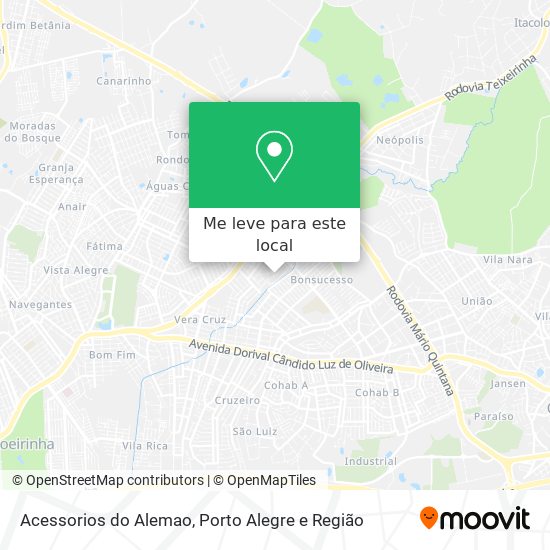 Acessorios do Alemao mapa