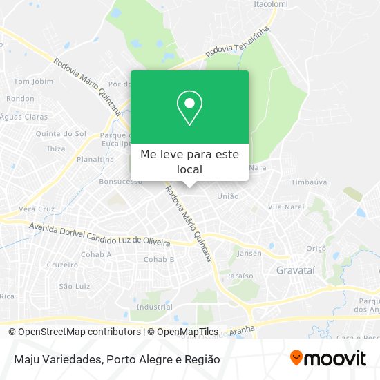 Maju Variedades mapa