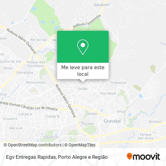 Egv Entregas Rapidas mapa