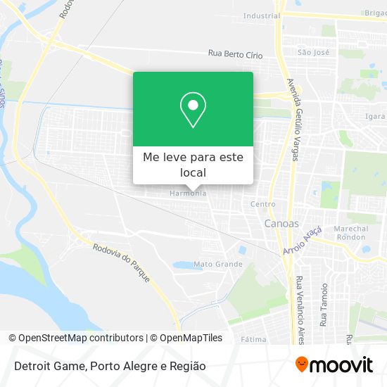 Detroit Game mapa