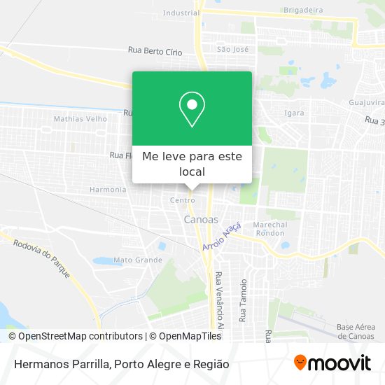 Hermanos Parrilla mapa