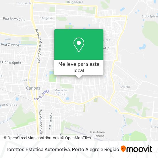 Torettos Estetica Automotiva mapa