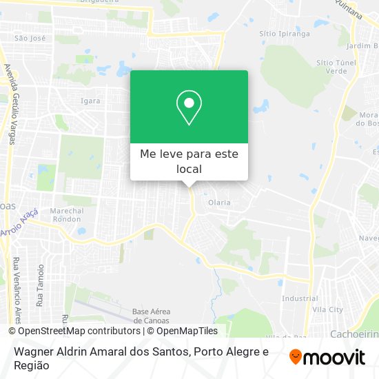 Wagner Aldrin Amaral dos Santos mapa