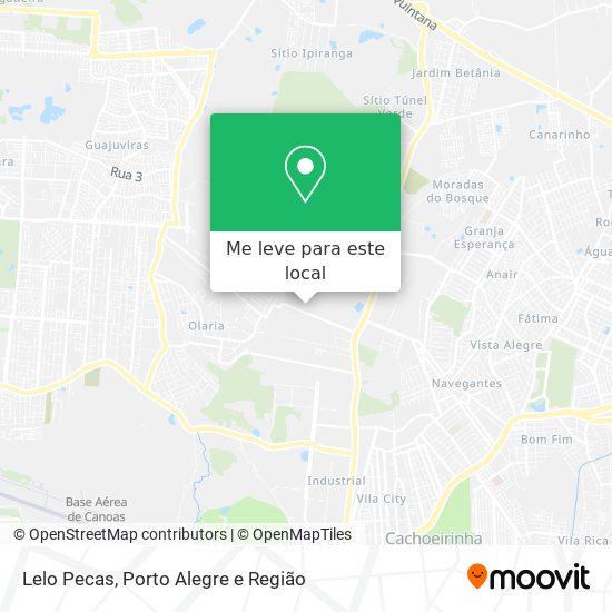 Lelo Pecas mapa