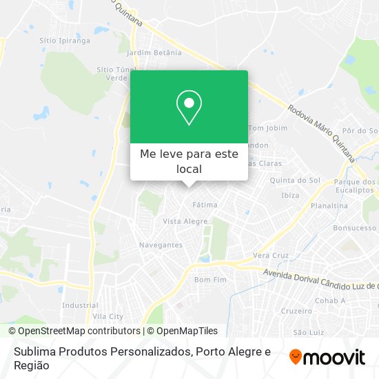 Sublima Produtos Personalizados mapa