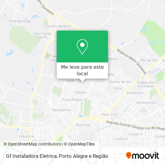 Gf Instaladora Eletrica mapa