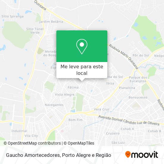 Gaucho Amortecedores mapa