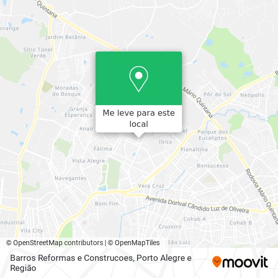 Barros Reformas e Construcoes mapa