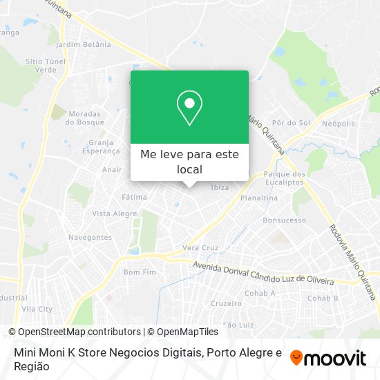 Mini Moni K Store Negocios Digitais mapa