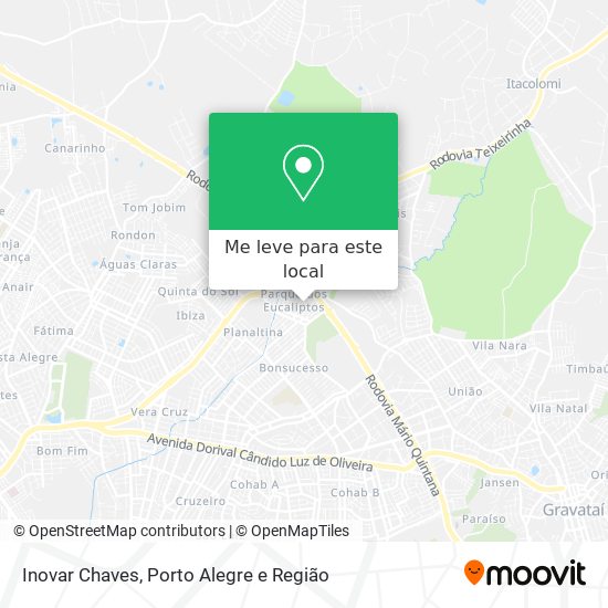 Inovar Chaves mapa